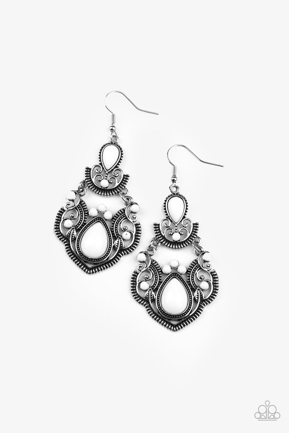 Tiaras de palmeras - Blancas