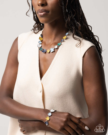 French Florals & Candid Color - Blue