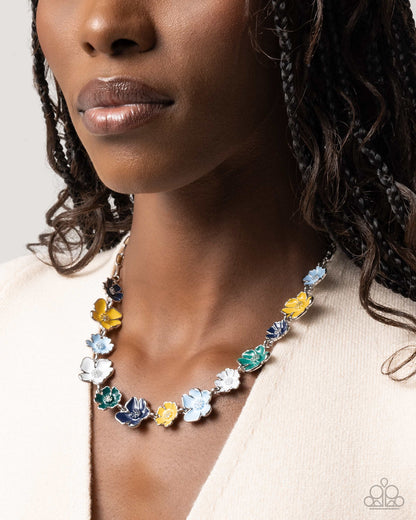 French Florals & Candid Color - Blue