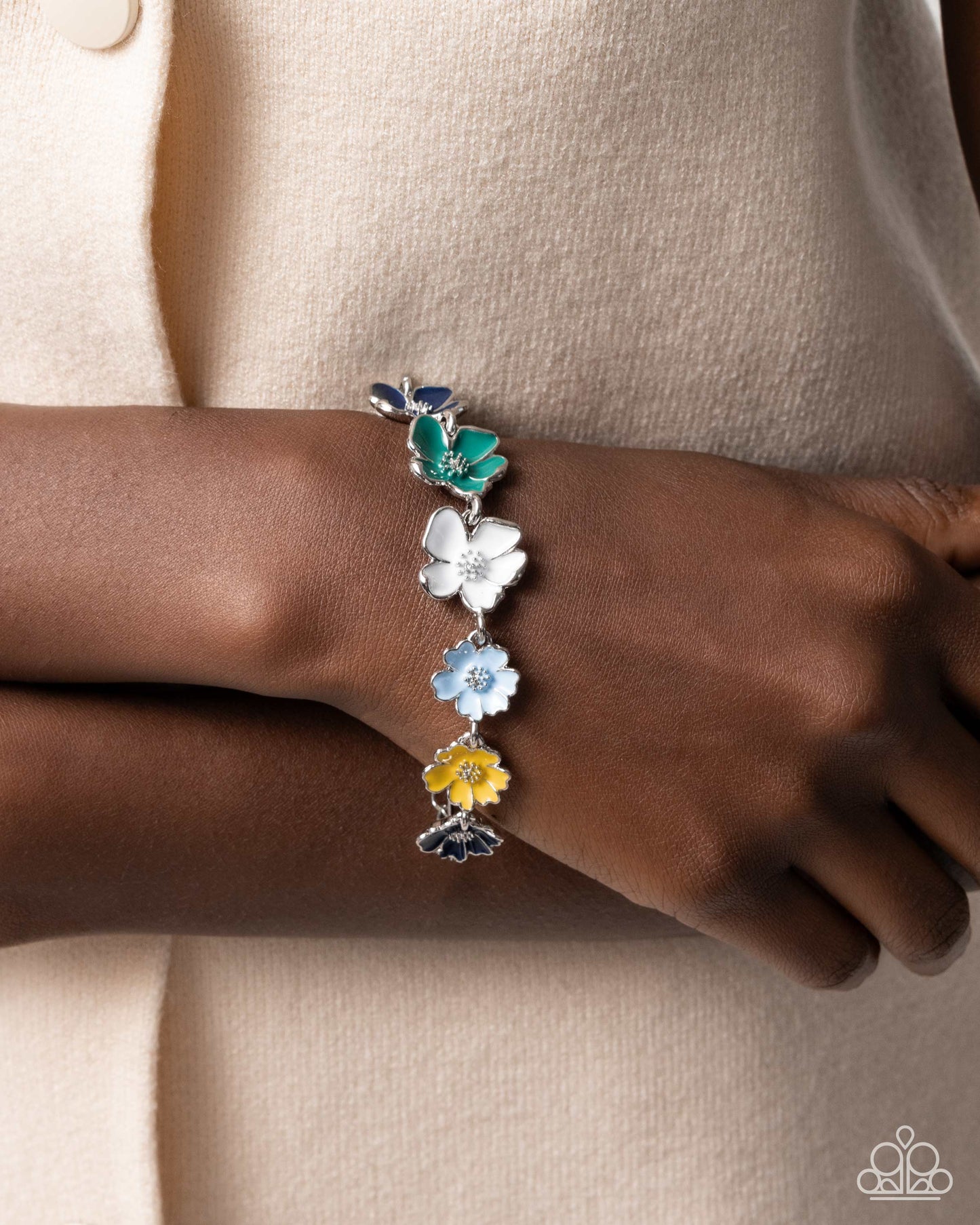 French Florals & Candid Color - Blue