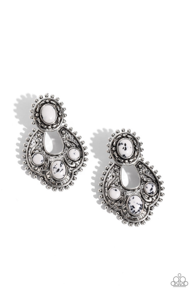 Herradura artesanal color blanco