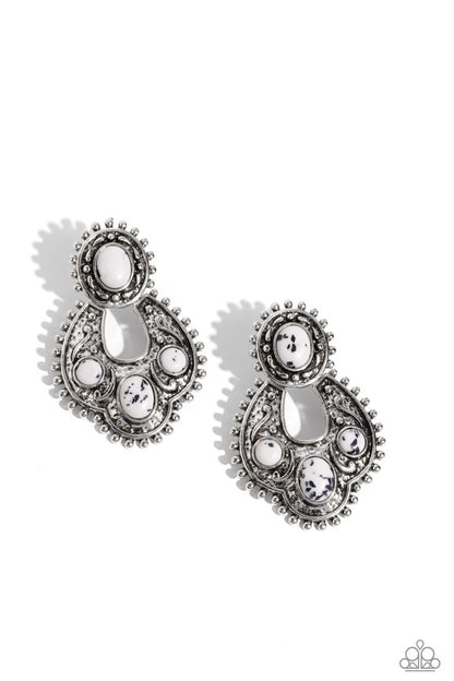 Herradura artesanal color blanco