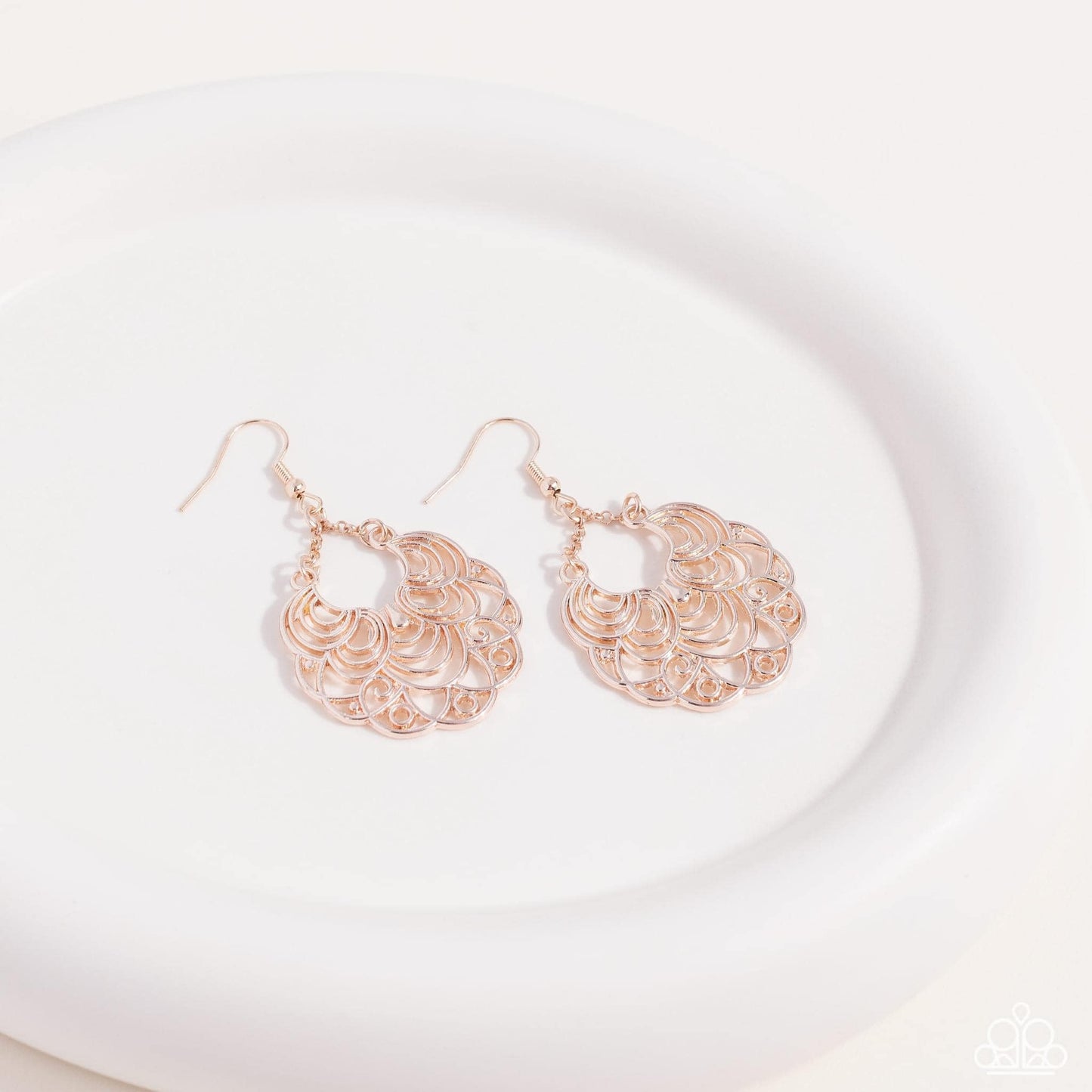 Delicadeza con volantes - Oro rosa