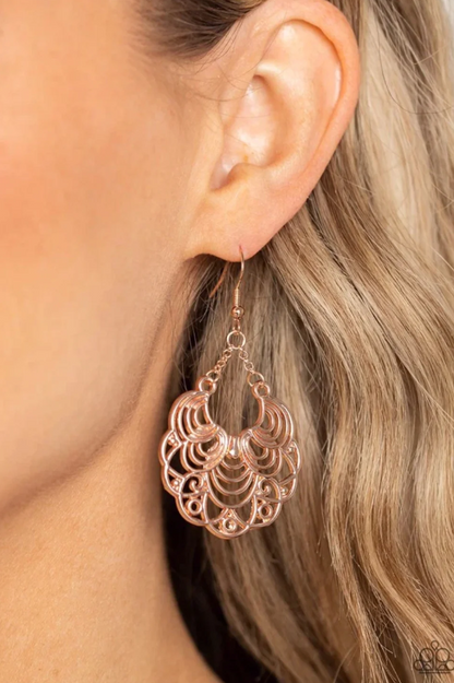 Delicadeza con volantes - Oro rosa