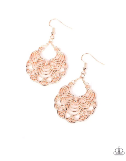 Delicadeza con volantes - Oro rosa