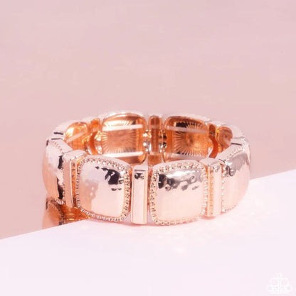 Textured Tranquility - Rose Gold