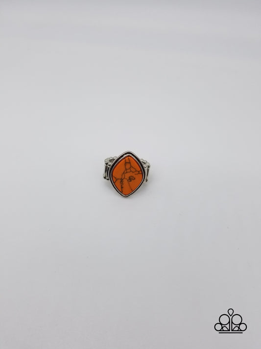 Stone Ring - Orange