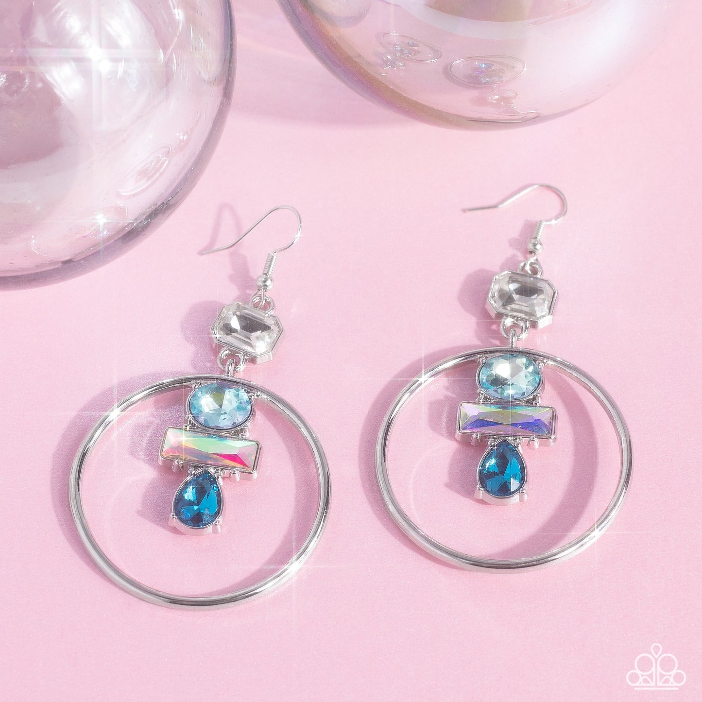 Glamour geométrico - Azul