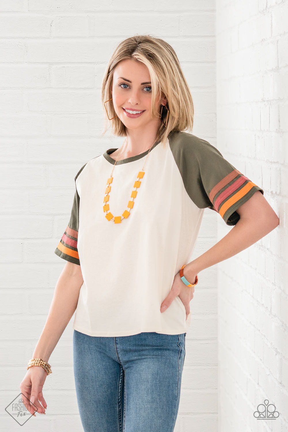 Hola, Chica Material - Naranja