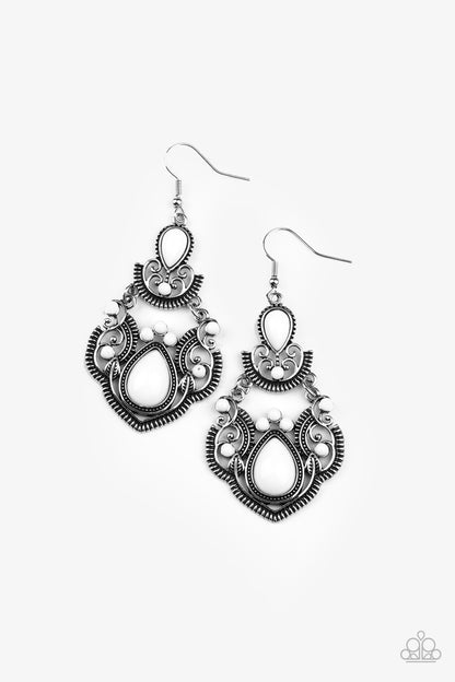 Tiaras de palmeras - Blancas