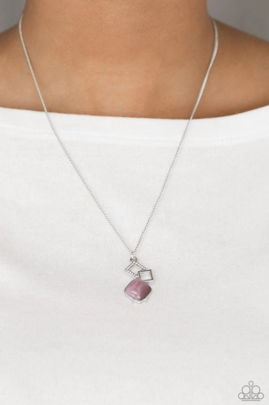 Cuadrado elegante - Púrpura