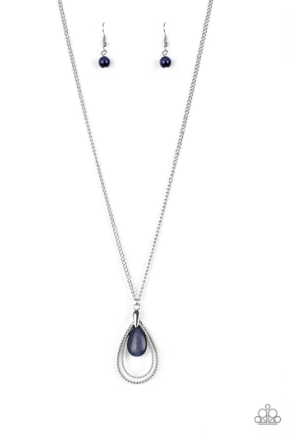 Teardrop Tranquility - Blue